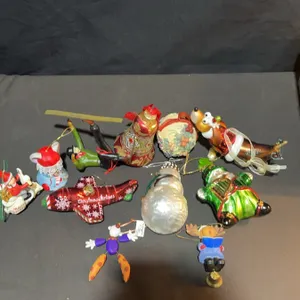 Christmas Tree Ornaments Including Jasco Mouse Taiwan