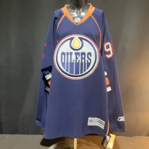 Edmonton Oilers Magnus Paajarvi Signed Reebok Jersey XL