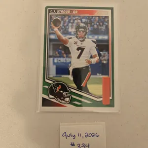 C. J. Stroud Football Card