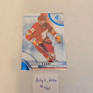Nazem Kadri Blue Parallel Card