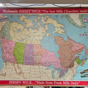 Vintage Neilson’s Map of Canada 42x58”