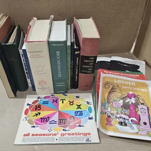 Lot of Vintage Pharmacy Books and Papers