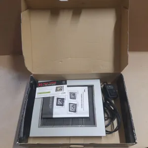 Coby DP854-1G digital photo frame features multiple card slots, including SD, MMC, MS, xD, and CF. (