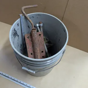 5 gallon pail gate and door hardware