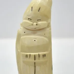 HAND CARVED SPERM WHALE TOOTH BILLIKEN