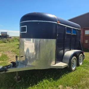 1984 14' Univision B/P Mini Stock Trailer