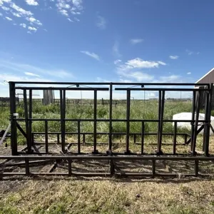 16' Folding Trailer Mount Bale Deck W/ Winch