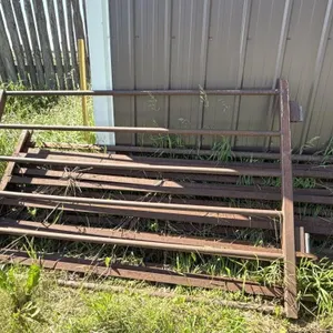 76" Steel Gate & Sel of Steel Sheep Panels