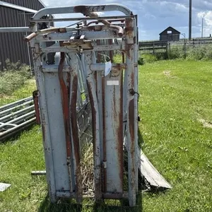 Cattle Squeeze - Needs New Floor