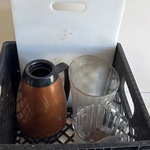Assorted Kitchenware Set with Carafe and Cutting Board