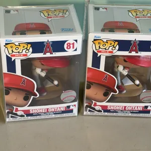 Two Funko Shohei Ohtani Figures