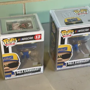 Two Dale Earnhardt Funko Figures