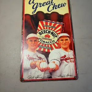 Beachnut Tobacco Sign Baseball Figures