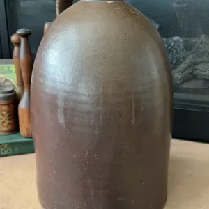 Vintage Albany slip glazed stoneware jug