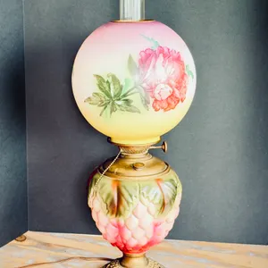 1880s Victorian "Gone With the Wind" (GWTW) parlor lamp Working