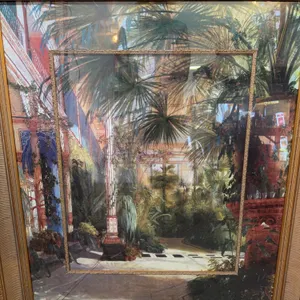 Framed Palm House Print