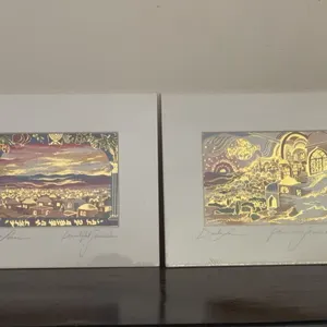 Signed Jerusalem Art Prints