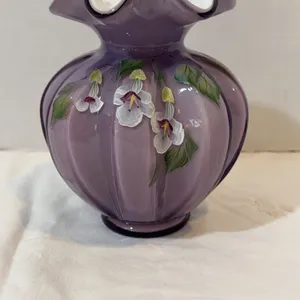 Vintage Fenton Art Glass Vase