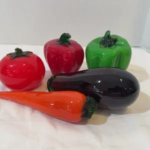 Blown Glass Vegetables