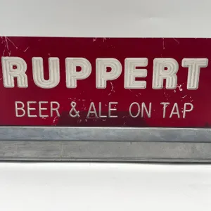 Ruppert Beer Light Sign