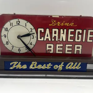 Carnegie Beer Advertising Clock