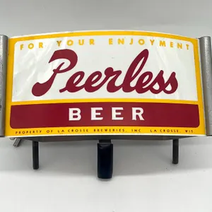 Peerless Beer Advertising Light