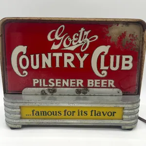 Goetz Country Club Beer Light