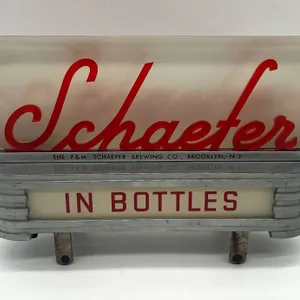 Schaefer Beer Light Sign