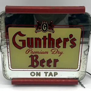 Gunther's Beer Light Display