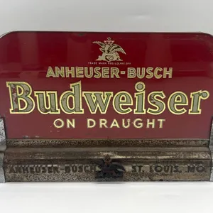 Anheuser-Busch Reverse Painted Beer Sign