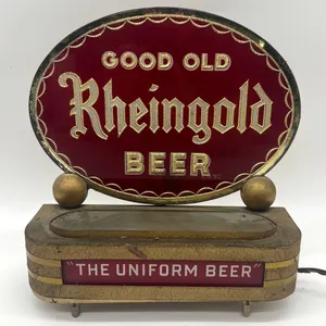 Rheingold Beer Light Display