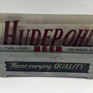 Hudepohl Beer Light Display