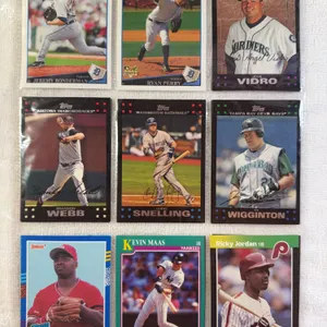Baseball Cards-Double (2 sets) Mixed Lot in Sleeve