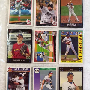 Baseball Cards-Double (2 sets) Mixed Lot in Sleeve