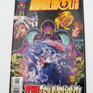 Comic Book Thunderbolts Zemo Triumphant Marvel