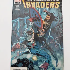Comic Book Invaders Captain America Winter Soldier