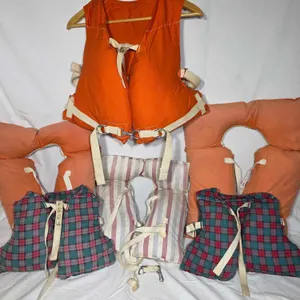 6 Vintage Buoyant Vests. Adult and Children. Aqua Float, Ero Manufacturing, And Sears. LR