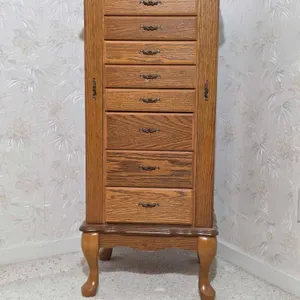 Jewelry Armoire. 18 x 15 x 40. * you must bring adequate help to remove and load. Located on upper level. MBR