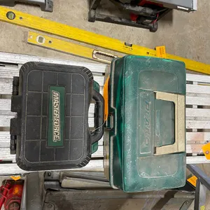 MasterForce 3/8" Socket Set and Tackle Box with Dremel
