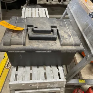 Plastic Organizer Case and Shop Supplies