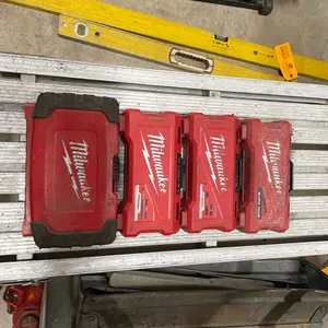 (4) Milwaukee Tool Bit Sets