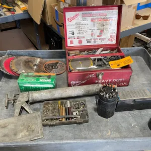 Lot of Various Hardware and Power Tool Accessories