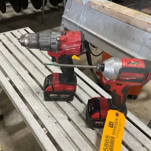 (2) Milwaukee Fuel Power Tools