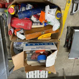 (2) Boxes of Various Shop Content
