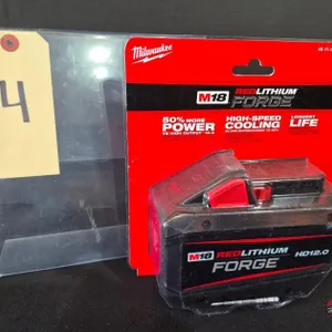 Brand New Milwaukee M18 Red Lithium Forge HD12.0 A.h Battery Model # 48-11-1813