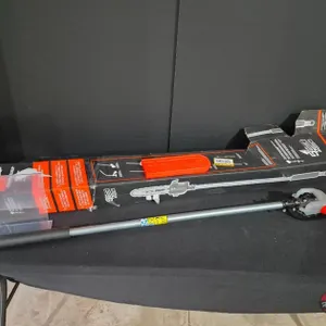 Used ECHO 8 ft. Power Pruner Pole Saw Attachment with 10 in. Bar and Chain for ECHO Pro Attachment Series Model # 99944200532