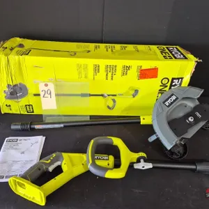 New Open Box Ryobi One+ 18V 9" Cordless Edger (Tool Only) Model # P2300BTL