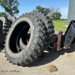 (2) Firestone 480/80R46 tires