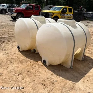 (2) poly tanks
