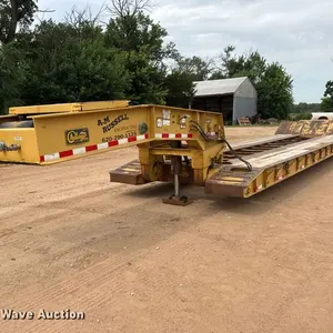 2013 Witzco Challenger RG-35 lowboy equipment trailer